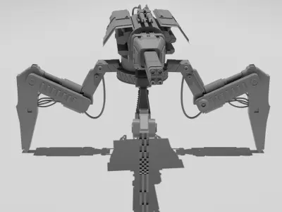 Sci-fi guard of your military  3D print model