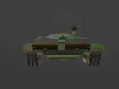 T72 Tank 3D model