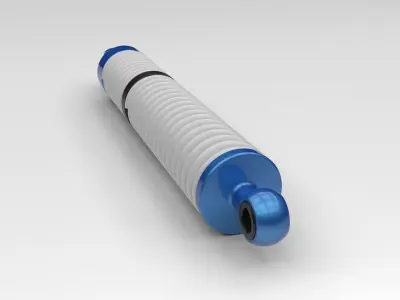 Shock absorber 3D model