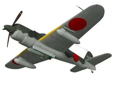 Kugisyo D4Y3 Suisei Type33 Judy 3D model
