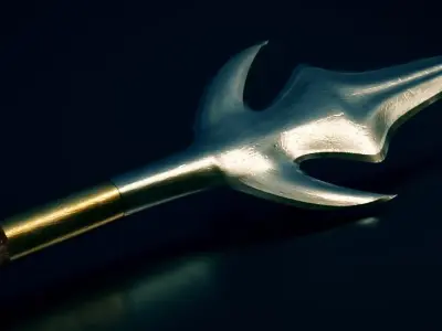 Elven Spear Free 3D model