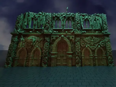 The Penitent Foundry 3D print model