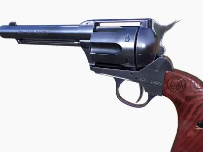 Colt Peacemaker SAA CO2 Low-poly 3D model