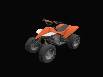 Low Poly Off Road Vehicles Free low-poly 3D model
