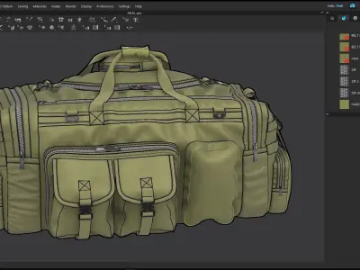 Tactical Bag 2 3D model