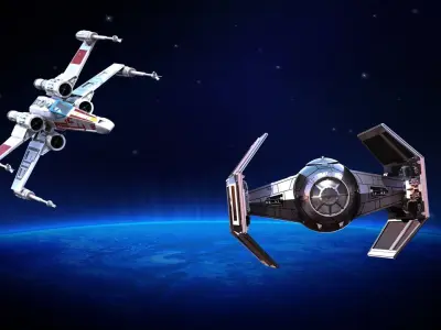 Vader Tide Fighter  3D model