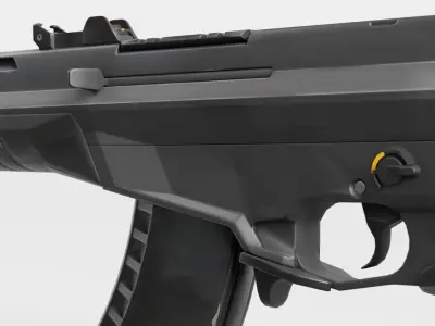 Vandal Valorant Weapon RIGGED Low-poly 3D model