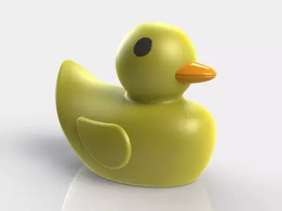 Rubber Ducky Free 3D model