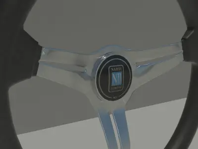Nardi Wheel Low-poly 3D model