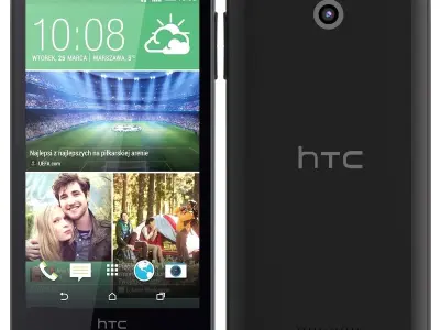HTC Desire 510 Jet Black 3D model
