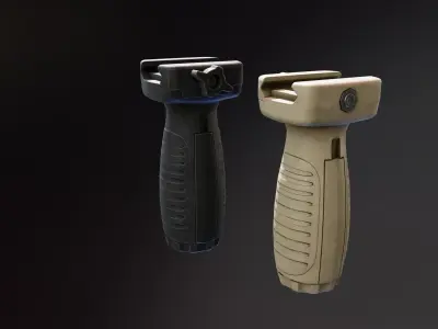 CAA MVG Front Grip Low-poly 3D model