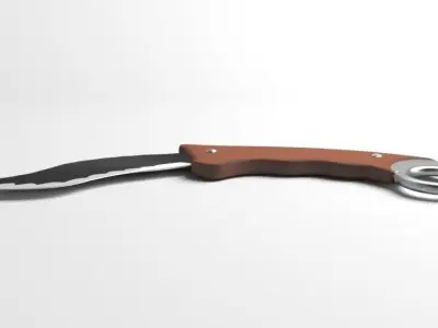 Karambit Knife 3 3D model