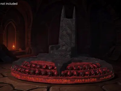 The Devil Throne 3D model