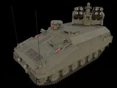 Alvis Stormer Low-poly 3D model