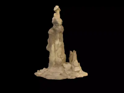 Pillar of Salt Biblically referenced 3d model 3D model