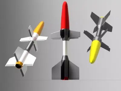 missile 12 -13 3D model