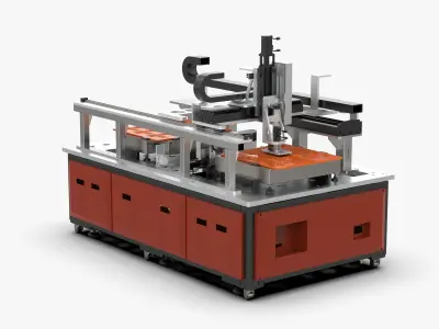 Automatic Detection of Loading and Unloading Equipment 3D model