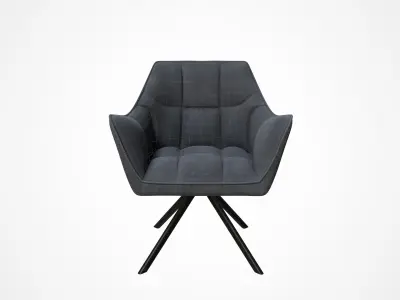 Swivel Chair Thinktank Free low-poly 3D model