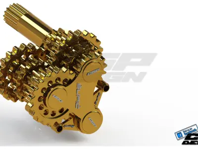 PINKI transmissiondesigned by upi Free 3D model