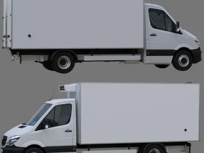 Mercedes-Benz Sprinter Ref 2015 3D model