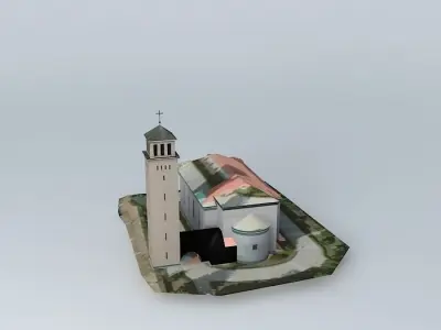 Church of the Holy Stanislaus Kostka Free 3D model