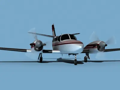 Cessna F406 Caravan II V02 3D model