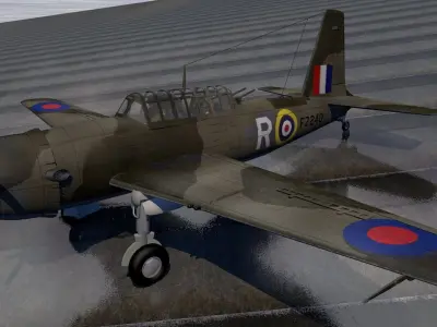 Vultee A-31 Vengeance 3D model