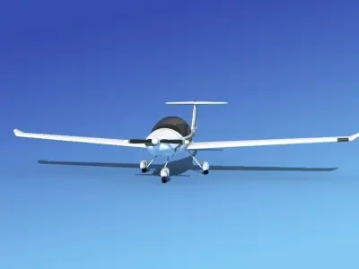 Daimond DA-20 Katana V02 3D model