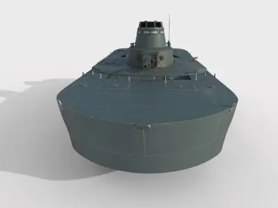 Type 2 Ka-Mi Pantons 3D model