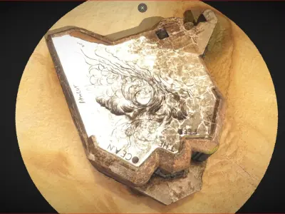 Abandonned WW2 German Bunker 3D model