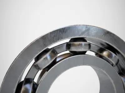 ball bearing - pbr Low-poly 3D model