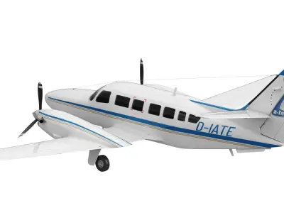 Cessna F406 Caravan II 3D model