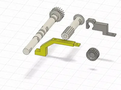 Collection of Parts 3D model