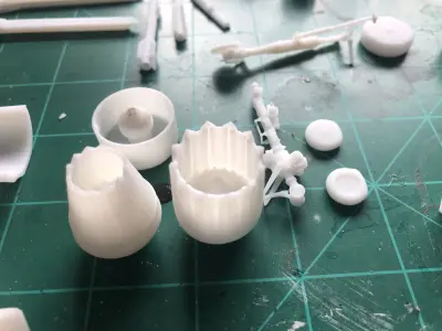 X 02S Strike Wyvern Scale Model 3D print model