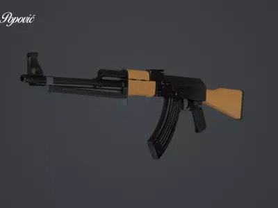 Zastava M72 3D model