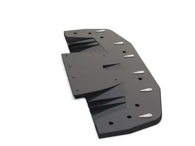 Spoiler bodykit auto motor tuning bumper 3D model