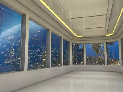 Sci Fi Room 3D model 84