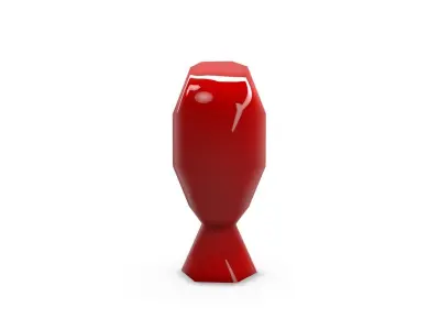 Vase SHC Quick Office LM Low-poly 3D model