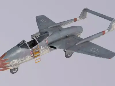 Focke Wulf Flitzer 3D model