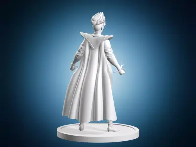 Storm X Men Electric Sculpture 3D print model