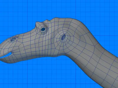 Maiasaura Dinosaur 3D model