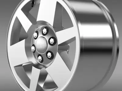 GMC Yukon XFE rim 3D model