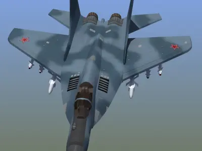 Mig29K Fulcrum 3D model