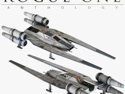 Star Wars U-Wing UT-60D 3D model