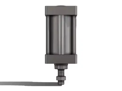 Cilindro Pneumatico SMC MDBB125TN 125Z Pneumatic Cylinder 3D model