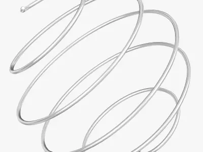 Metal Spiral for Shaker Cup 3D model