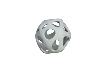 SciFi Cube Object No 18717 Low Poly Shape Texture