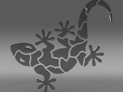 Wiesmann logo 3D model