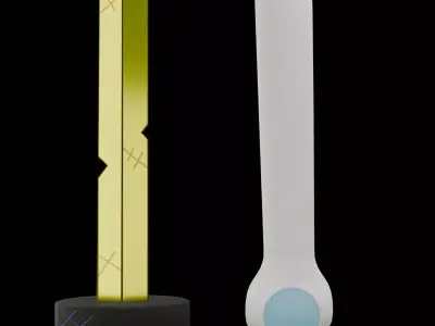 Adventure Time - Finn - Swords Free low-poly 3D model