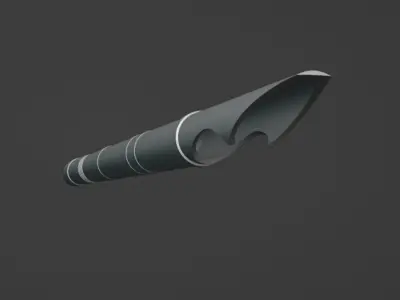 Mandalorian Bes bev Flute 3D print model purchase